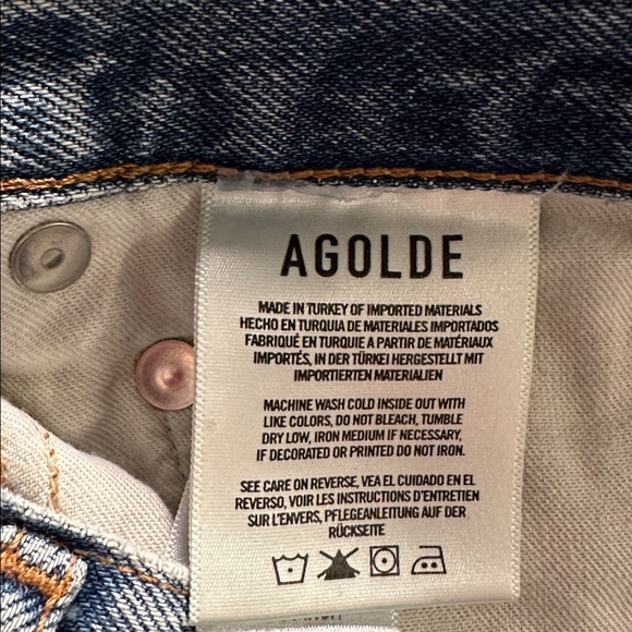 Agolde • 90'S Pinch Waist High Rise Straight Jean - Picture 10 of 11
